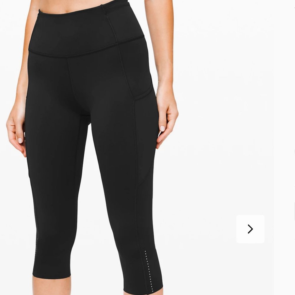 Lululemon Fast and Free 19” leggings size 2
